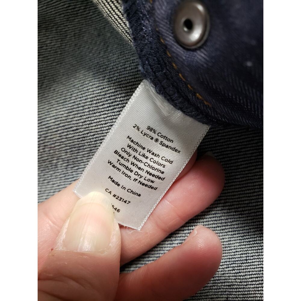 Talbots Jeans Size 18 W Womens Blue Stretch Pants Denim Ladies Mid Rise Bootcut - Picture 4 of 12